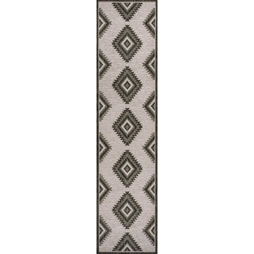Lior Geometric Moroccan Diamond Area Rug